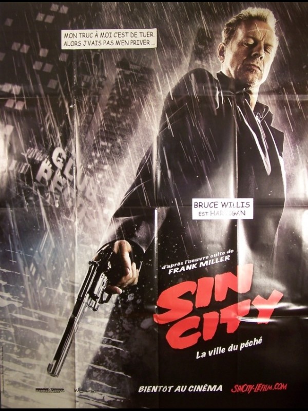 Affiche du film SIN CITY-TEASER-