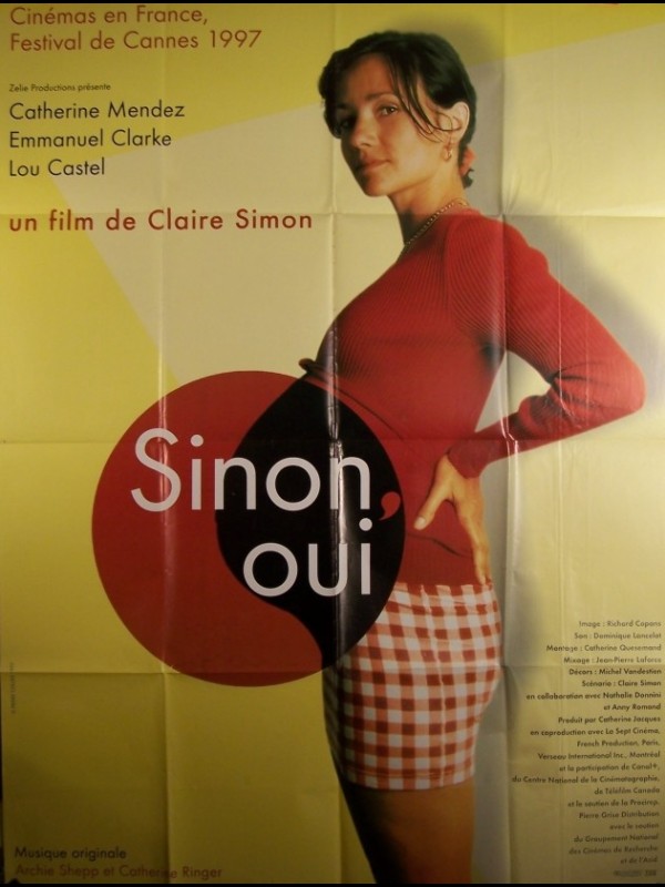 Affiche du film SINON OUI