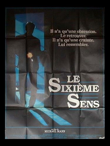 Affiche du film LE SIXIEME SENS - Titre original : MANHUNTER