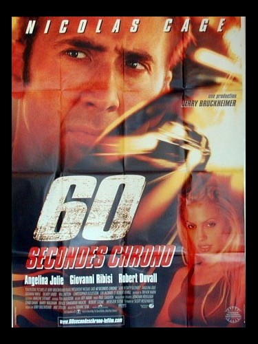 Affiche du film SOIXANTE SECONDES CHRONO - GONE IN SIXTY SECONDS