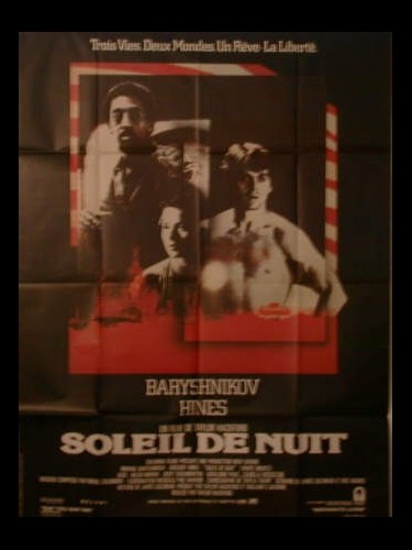 Affiche du film SOLEIL DE NUIT - Titre original : WHITE NIGHTS