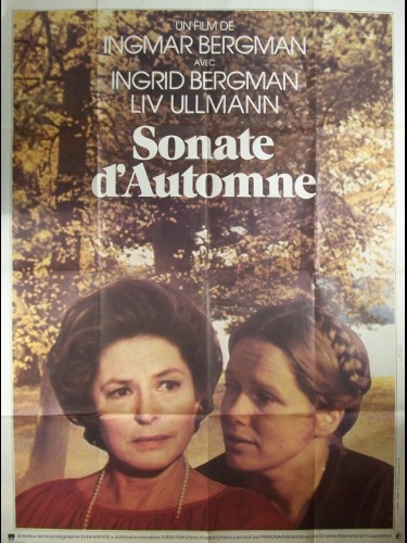 Affiche du film SONATE D'AUTOMNE