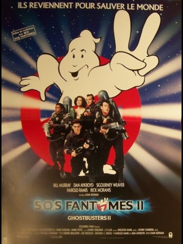 Affiche du film SOS FANTOMES 2 - GHOSTBUSTER 2