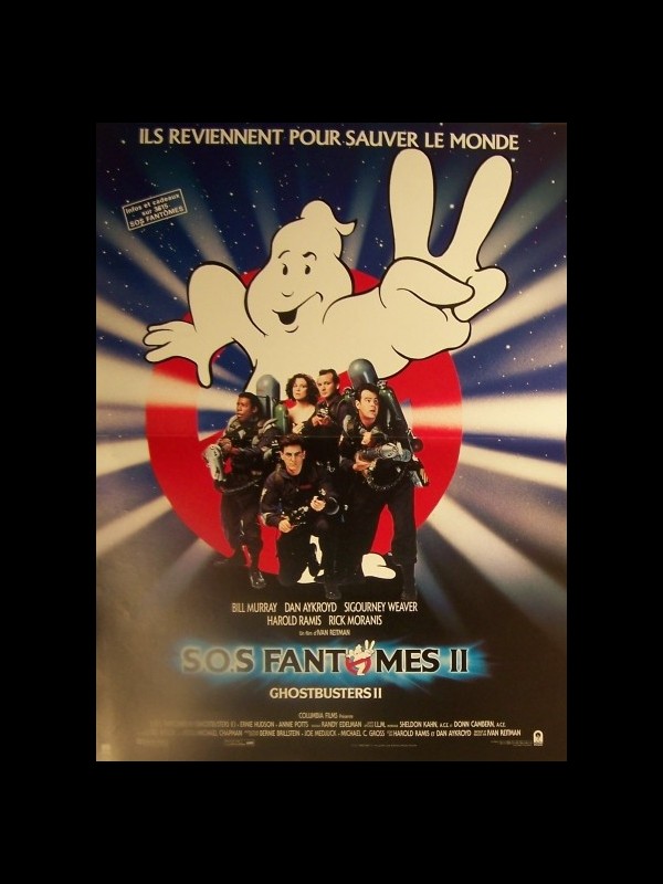 Affiche du film SOS FANTOMES 2 - GHOSTBUSTER 2