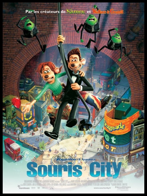 Affiche du film SOURIS CITY - FLUSHED AWAY