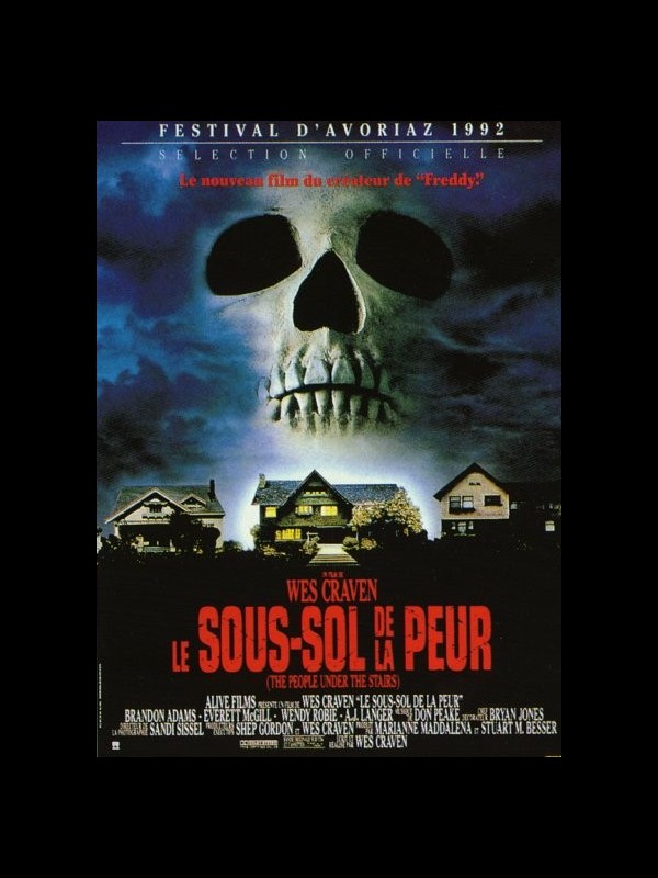 Affiche du film SOUS-SOL DE LA PEUR (LE) - PEOPLE UNDER THE STAIRS