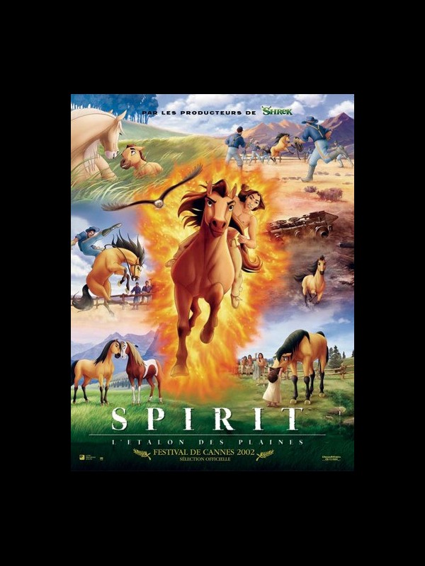 Affiche du film SPIRIT : L'ÉTALON DES PLAINES - SPIRIT : STALLION OF THE CIMARRON