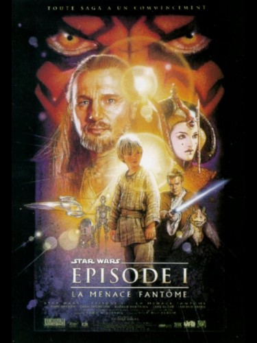 Affiche du film STAR WARS (LA MENACE FANTÔME) ÉPISODE 1