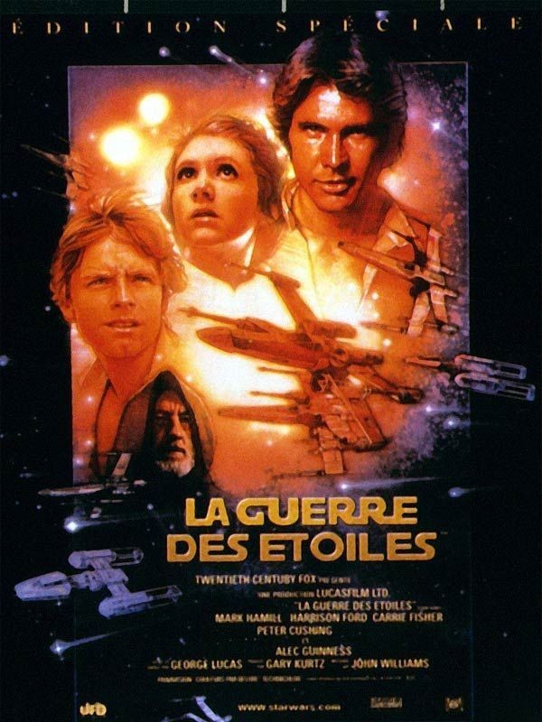Affiche du film STAR WARS : LA GUERRE DES ETOILES ÉPISODE 4 - STAR WARS
