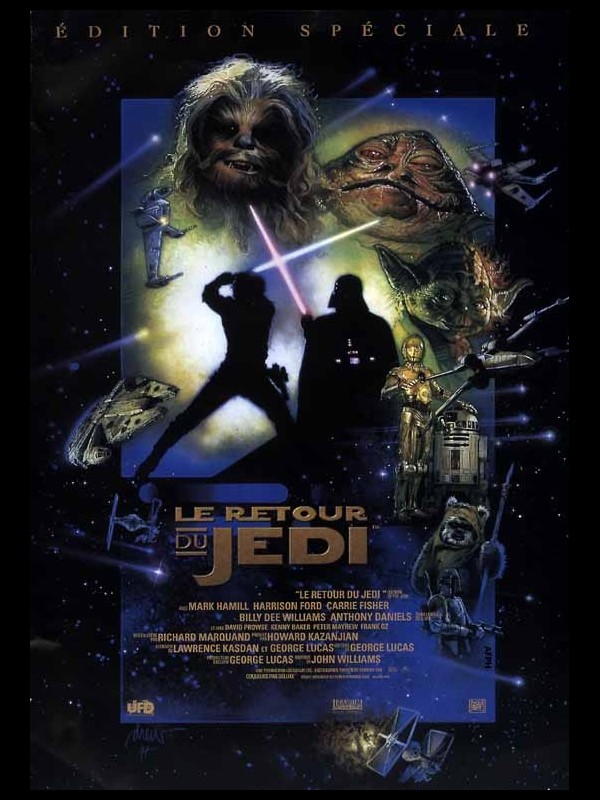 Affiche du film STAR WARS : LE RETOUR DU JEDI ÉPISODE 6 - STAR WARS : ÉPISODE 6 - RETURN OF JEDI