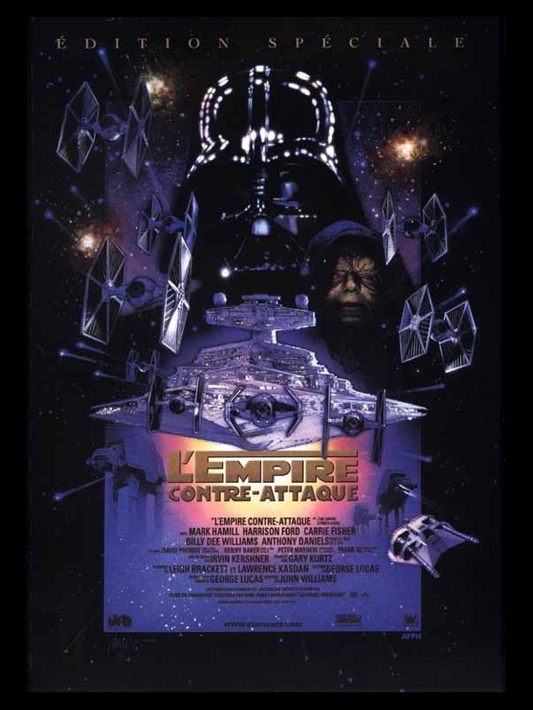 Affiche du film STAR WARS : L'EMPIRE CONTRE-ATTAQUE ÉPISODE 5 - STAR WARS : ÉPISODE 5 : THE EMPIRE STRIKES BACK