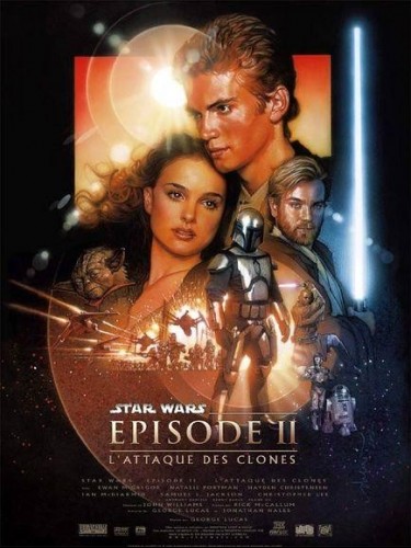 Affiche du film STAR WARS EPISODE 2 : L'ATTAQUE DES CLONES