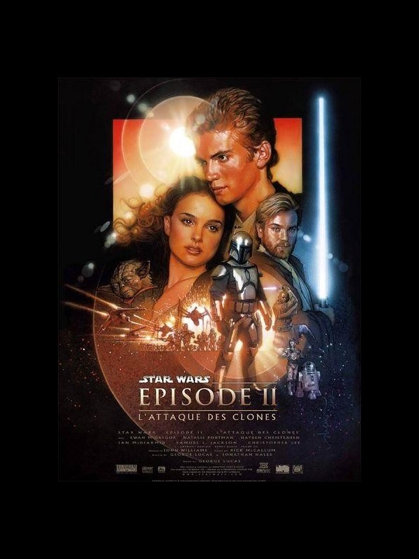 Affiche du film STAR WARS EPISODE 2 : L'ATTAQUE DES CLONES