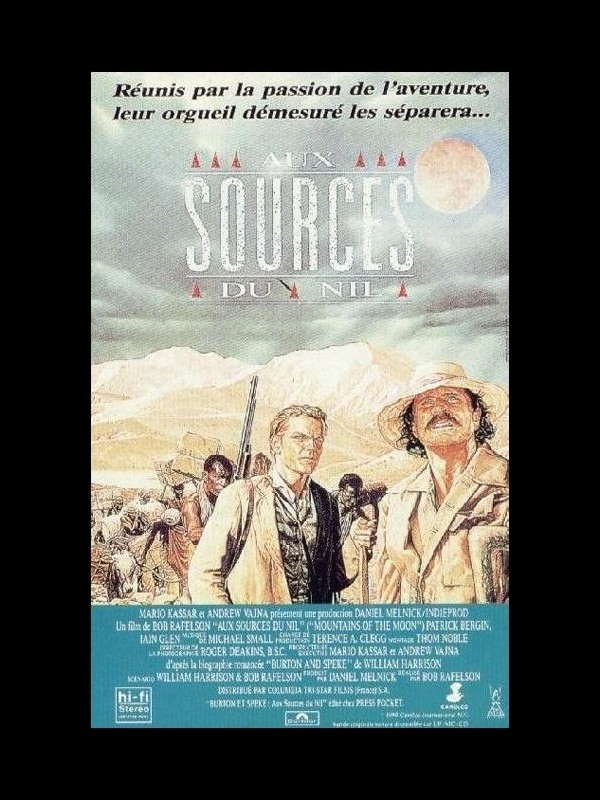 Affiche du film AUX SOURCES DU NIL - MOUNTAINS OF THE MOON