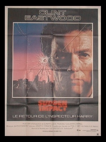 Affiche du film SUDDEN IMPACT LE RETOUR DE L'INSPECTEUR HARRY