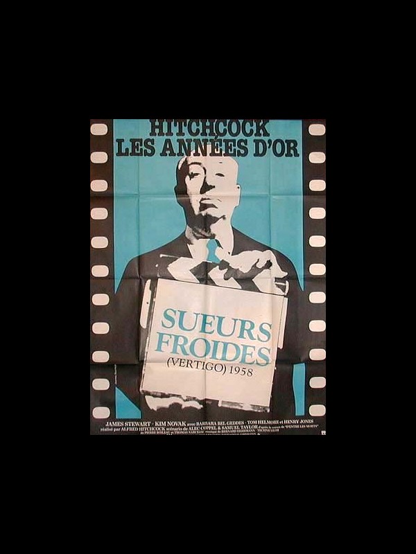 Affiche du film SUEURS FROIDES - VERTIGO
