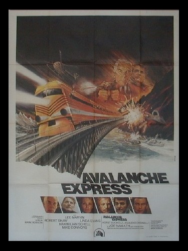 Affiche du film AVALANCHE EXPRESS