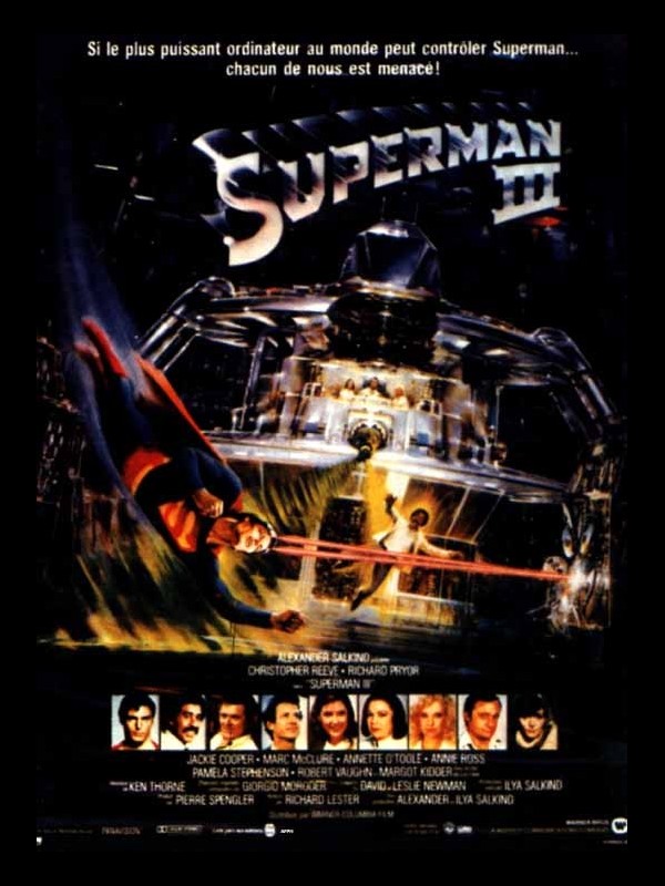 Affiche du film SUPERMAN 3