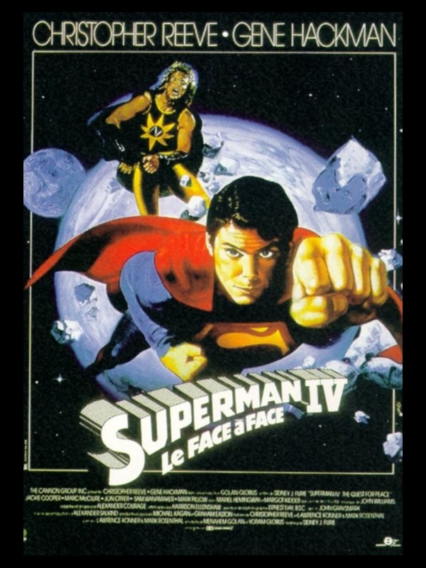 Affiche du film SUPERMAN 4