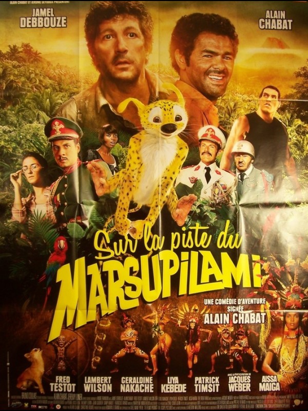 Affiche du film SUR LA PISTE DU MARSUPILAMI