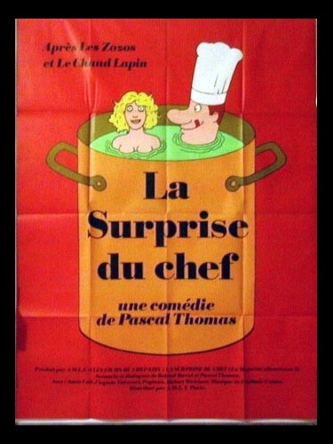 Affiche du film LA SURPRISE DU CHEF