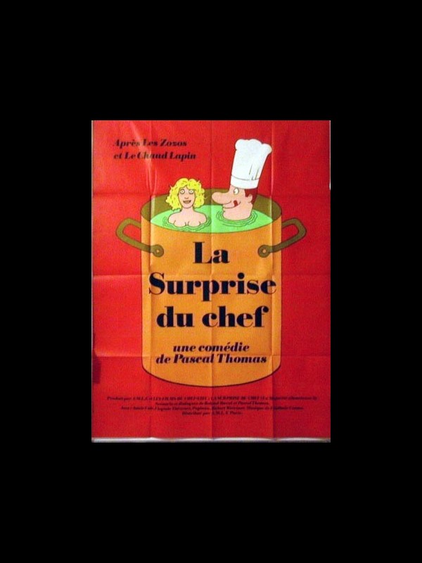 Affiche du film LA SURPRISE DU CHEF