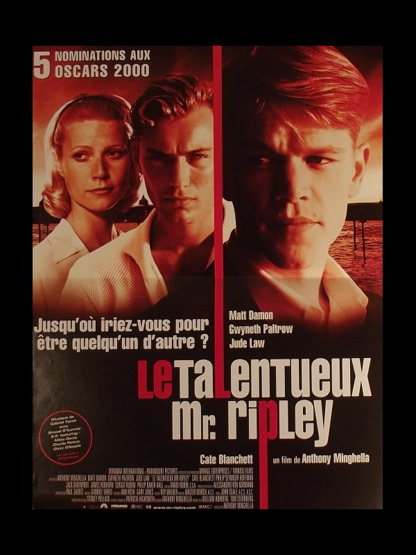 Affiche du film TALENTUEUX MR. RIPLEY (LE) - THE TALENTED MR. RIPLEY