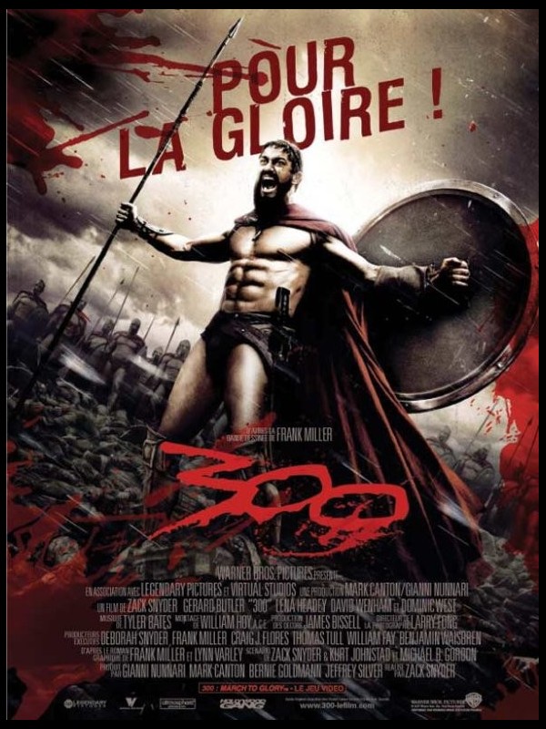  Affiche  du film  300 300 CINEMAFFICHE