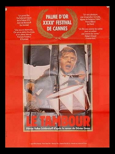 Affiche du film LE TAMBOUR - Titre original : DIE BLECHTROMMEL