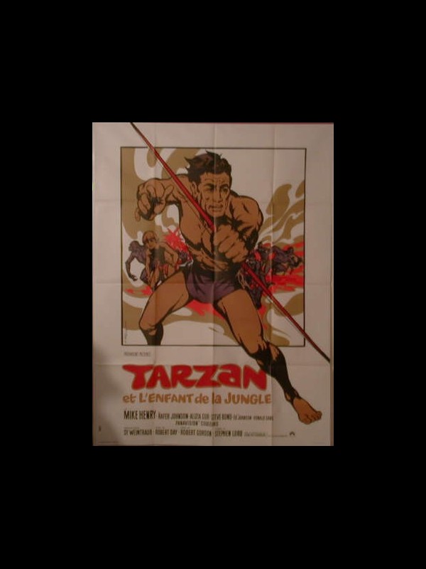 Affiche du film TARZAN ET L'ENFANT DE LA JUNGLE