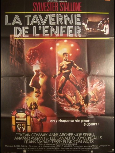 Affiche du film LA TAVERNE DE L'ENFER - Titre original : PARADISE ALLEY