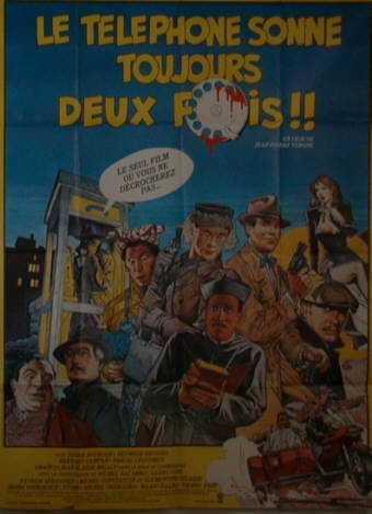 Affiche du film TELEPHONE SONNE TOUJOURS DEUX FOIS (LE) - CINEMAFFICHE