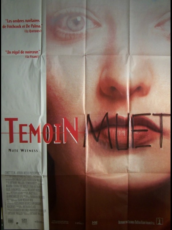 Affiche du film TEMOIN MUET - MUTE WITNESS