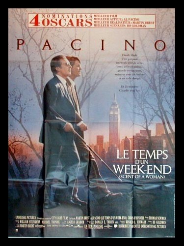 Affiche du film TEMPS D'UN WEEK-END (LE) - SCENT OF A WOMAN