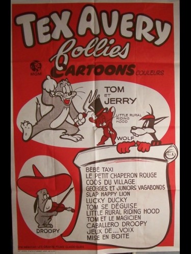 Affiche du film TEX AVERY FOLLIES