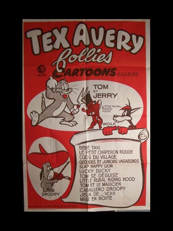 Affiche du film TEX AVERY FOLLIES