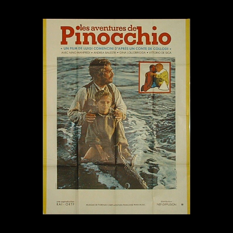 Les Aventures De Pinocchio Film Complet Francais 1972 Affiche du film AVENTURES DE PINOCCHIO (LES) - CINEMAFFICHE