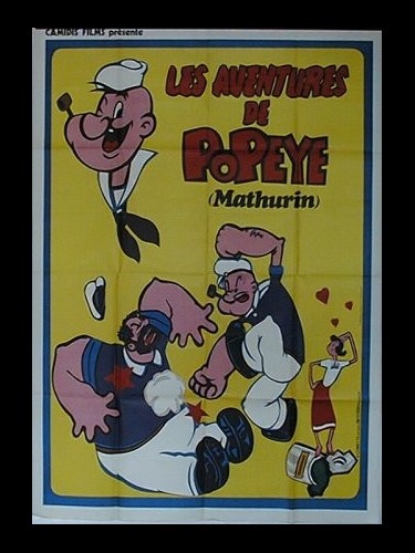 Affiche du film AVENTURES DE POPEYE (LES) - THE ADVENTURES OF POPEYE