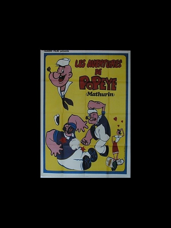 Affiche du film AVENTURES DE POPEYE (LES) - THE ADVENTURES OF POPEYE