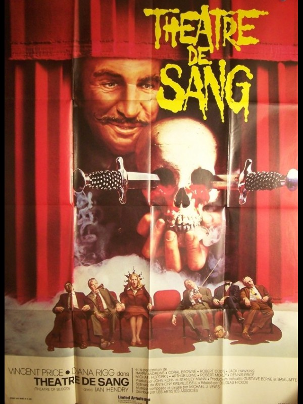 Affiche du film THEATRE DE SANG - THEATER OF BLOOD