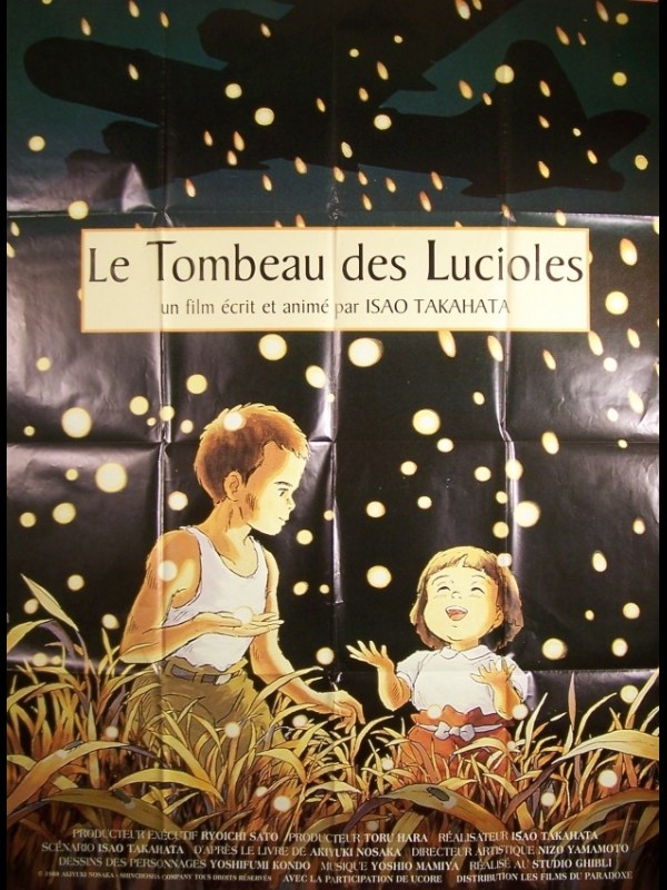 Affiche du film TOMBEAU DES LUCIOLES (LE) - HOTARU NO HAKA