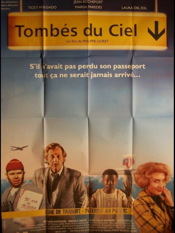 Affiche du film TOMBES DU CIEL
