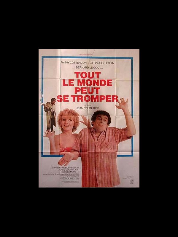 Affiche du film TOUT LE MONDE PEUT SE TROMPER