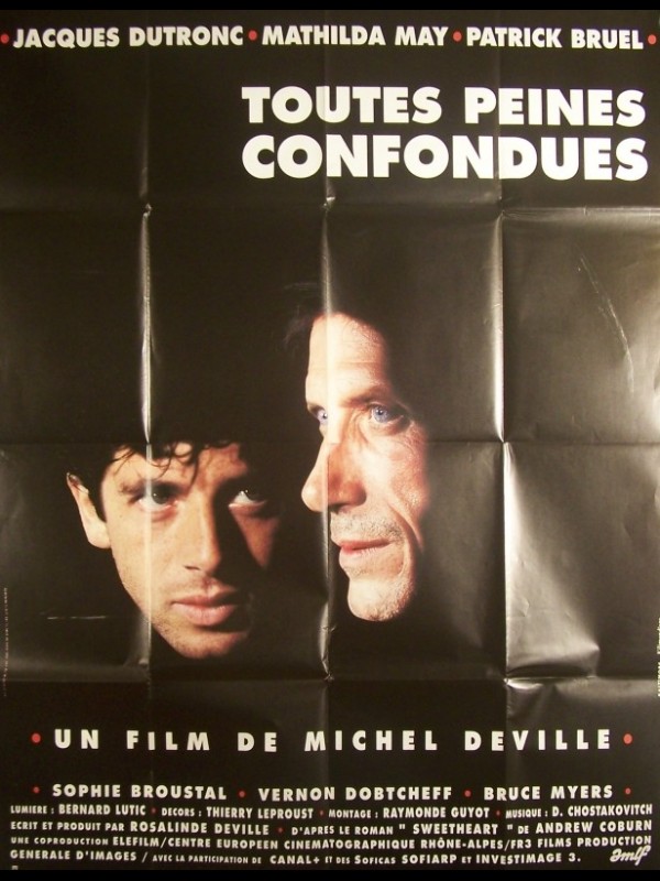 Affiche du film TOUTES PEINES CONFONDUES