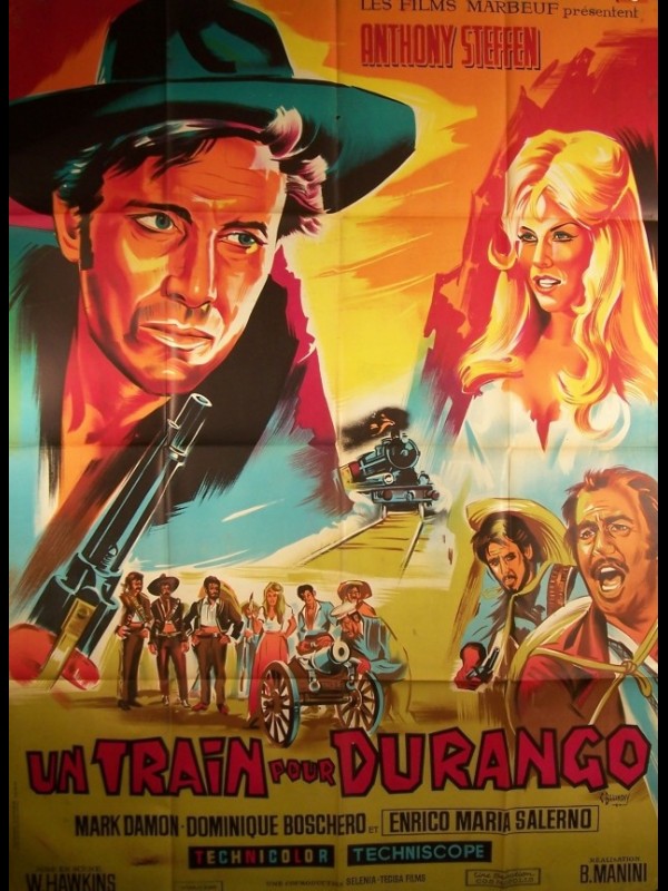 Affiche du film UN TRAIN POUR DURANGO