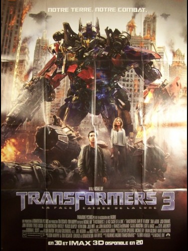 Affiche du film TRANSFORMERS 3