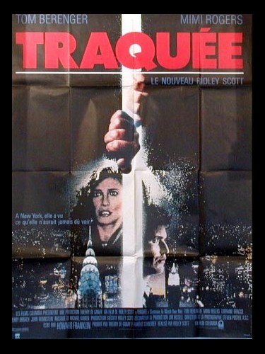 Affiche du film TRAQUEE - SOMEONE TO WATCH OVER ME