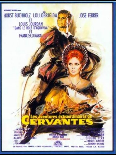 Affiche du film AVENTURES EXTRAORDINAIRES DE CERVANTES (LES)