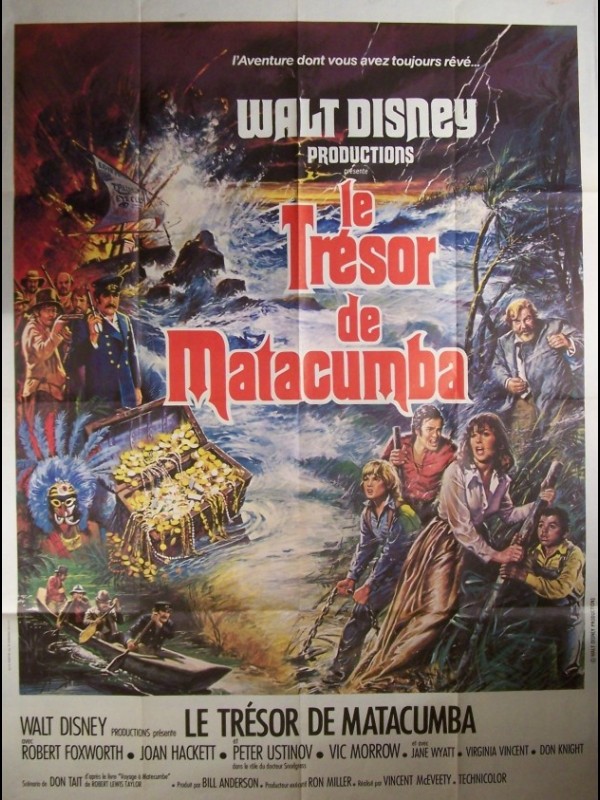 Affiche du film TRESOR DE MATACUMBA (LE) - TREASURE OF MATECUMBE