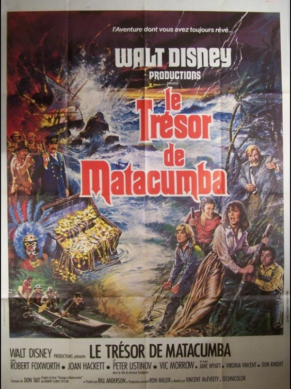 Affiche du film LE TRESOR DE MATACUMBA